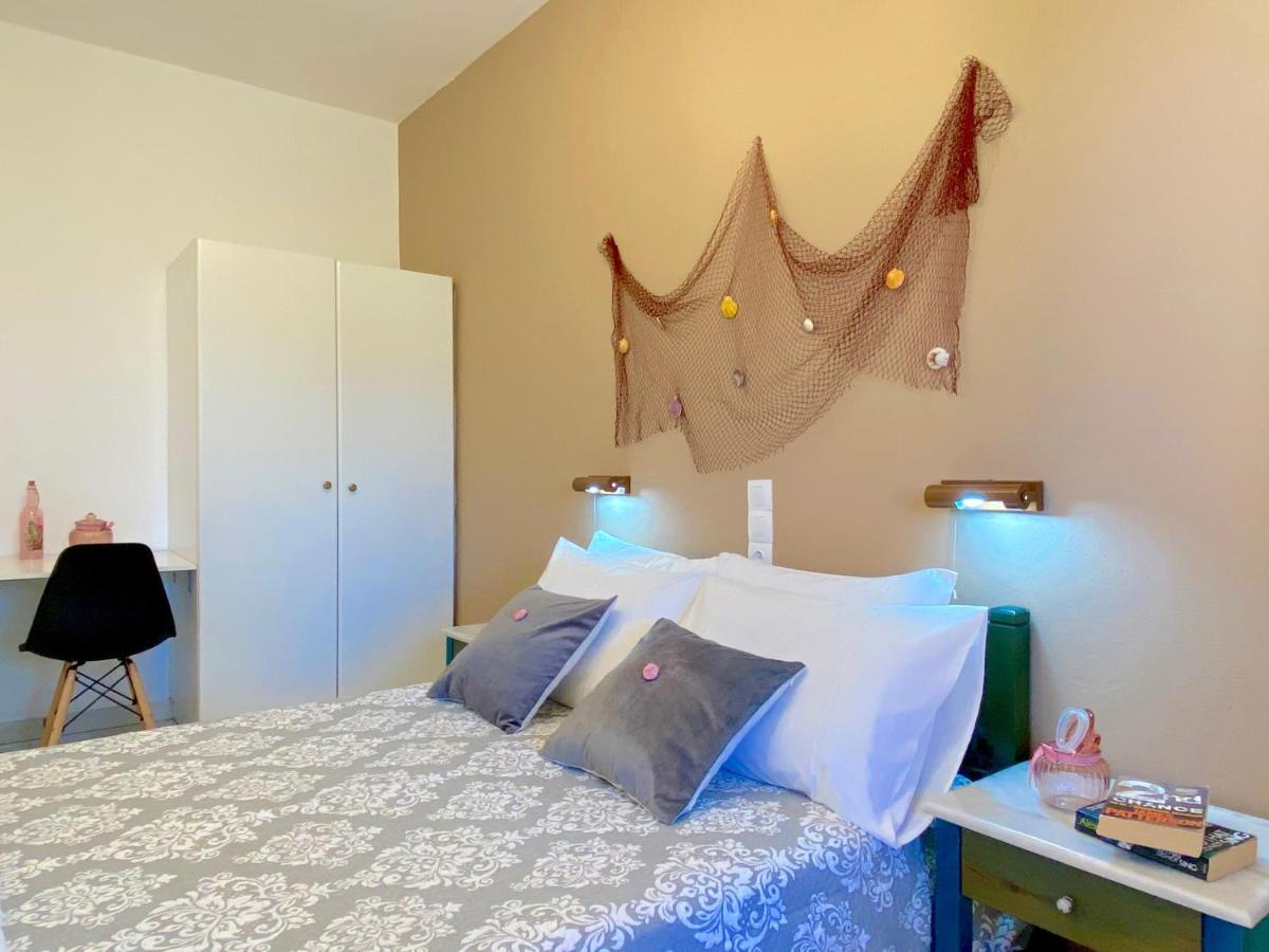 Pink & Blue Beachfront Apartments Acharavi  Exterior foto